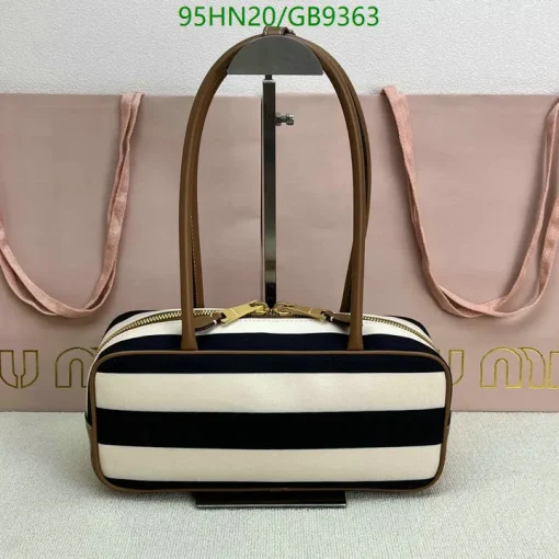 MM Beau Small Black Top Handle Bag - MM0003 - Image 3