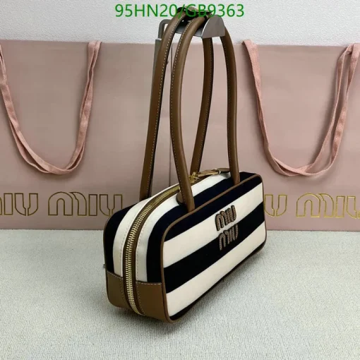 MM Beau Small Black Top Handle Bag - MM0003 - Image 6