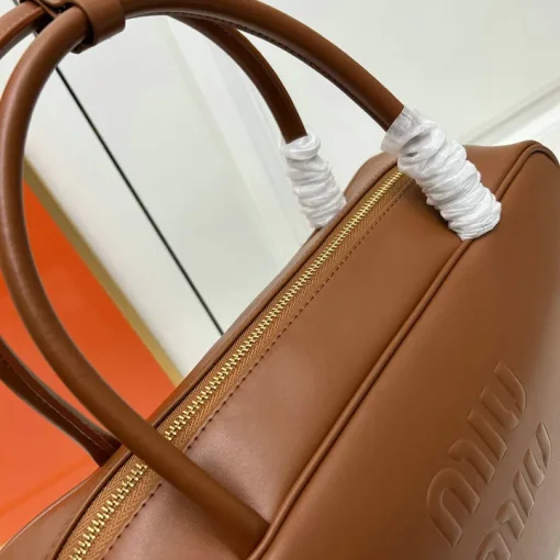 MM Beau Medium Cognac Top-Handle Bag - MM0007 - Image 10