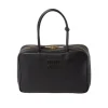 MM Beau Medium Black Top-Handle Bag - MM0008