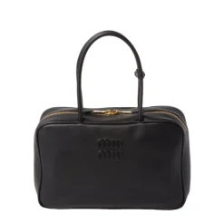 MM Beau Medium Black Top-Handle Bag - MM0008