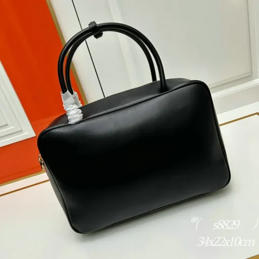 MM Beau Medium Black Top-Handle Bag - MM0008 - Image 4