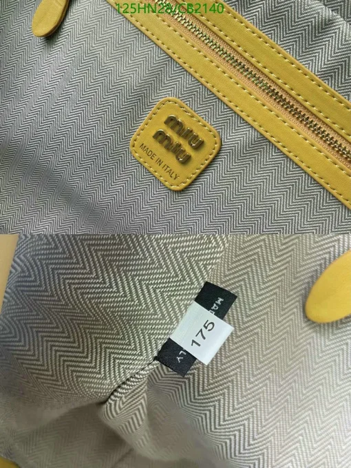 MM Beau Suede Yellow Bag - MM0009 - Image 6