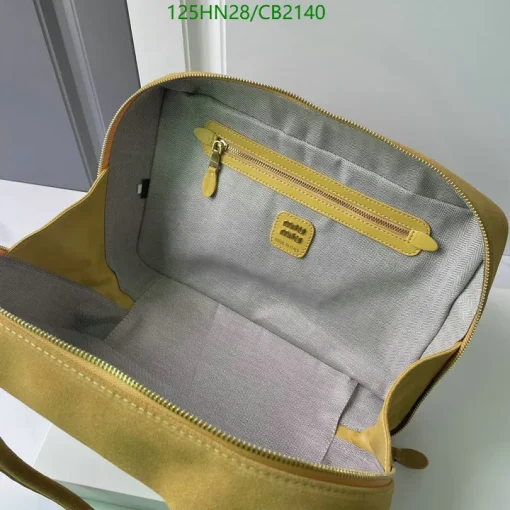 MM Beau Suede Yellow Bag - MM0009 - Image 8