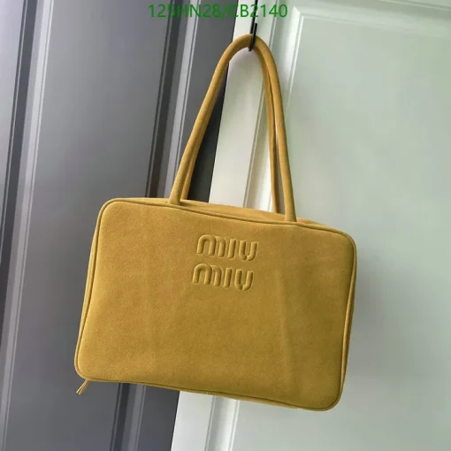 MM Beau Suede Yellow Bag - MM0009 - Image 2