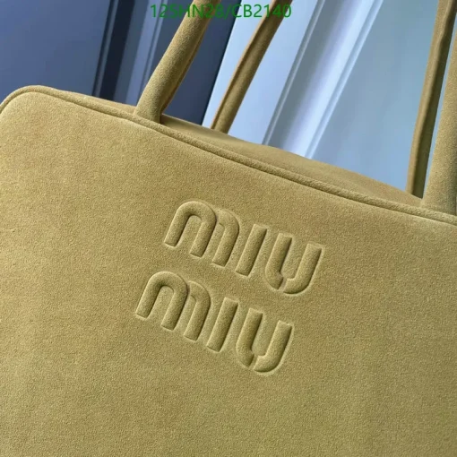 MM Beau Suede Yellow Bag - MM0009 - Image 10