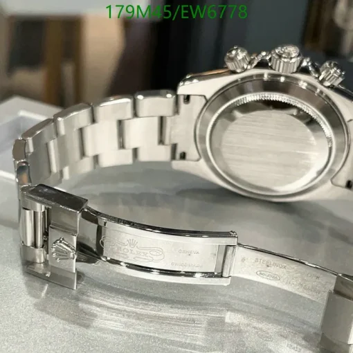 RL Cosmograph Daytona 126539 Black Diamond Bracelet Custom - RL0002 - Image 10