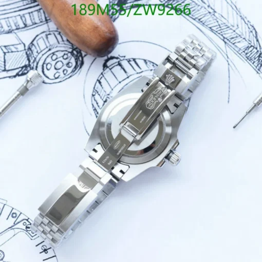 RL GMT-Master II 126719BLRO Pepsi White Gold Meteorite Custom - RL0015 - Image 8