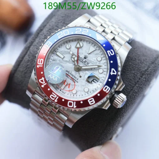 RL GMT-Master II 126719BLRO Pepsi White Gold Meteorite Custom - RL0015 - Image 7