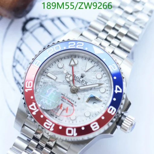 RL GMT-Master II 126719BLRO Pepsi White Gold Meteorite Custom - RL0015 - Image 2