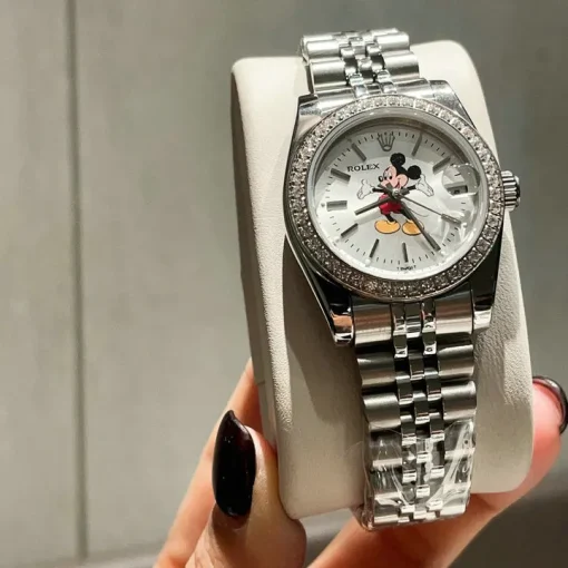 RL Datejust 31 278384RBR Mickey Mouse Steel Custom - RL0017 - Image 3