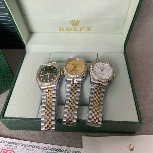 RL Datejust 36 126283RBR Yellow Gold Dial Diamond Jubilee Bracelet - RL0037 - Image 7