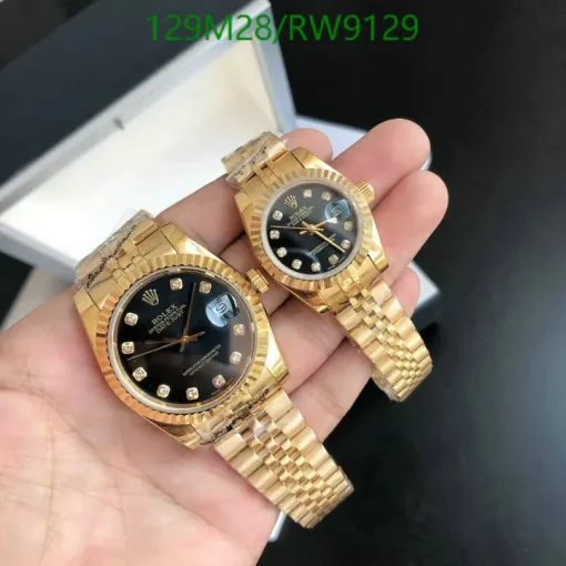 RL Datejust 41 278278 Yellow Gold Black Jubilee Bracelet Custom - RL0040 - Image 3