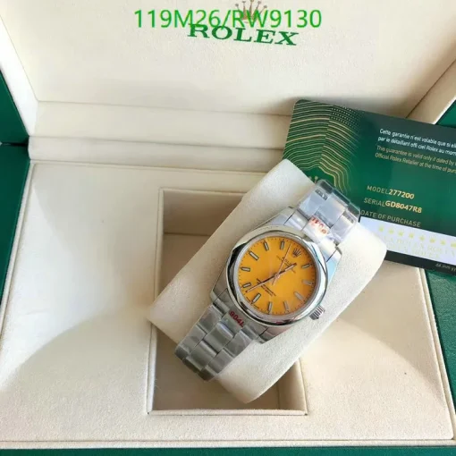 RL Oyster Perpetual 31 277200 Yellow Dial - RL0046 - Image 3