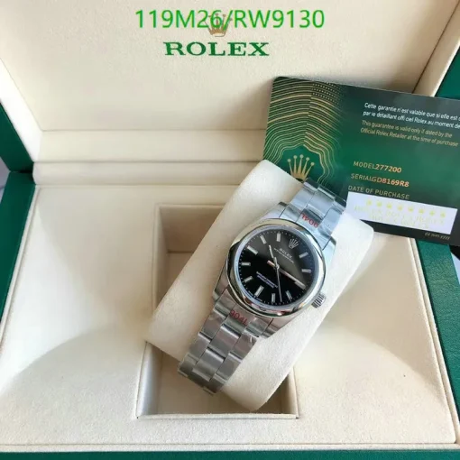 RL Oyster Perpetual 31 277200 Black Dial - RL0047 - Image 5