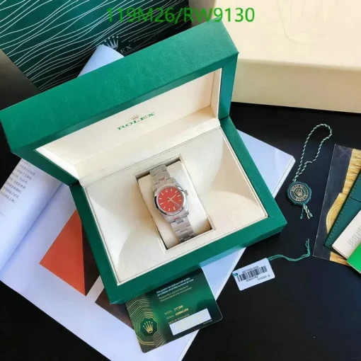 RL Oyster Perpetual 31 277200 Mercan Kirmizi Dial - RL0048 - Image 6