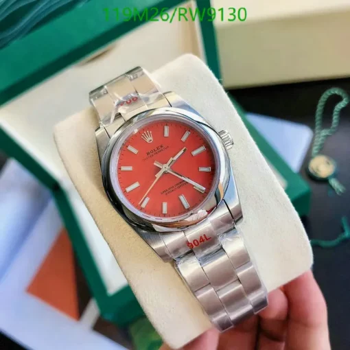 RL Oyster Perpetual 31 277200 Mercan Kirmizi Dial - RL0048 - Image 2