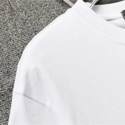 AM Logo-print Cotton T-shirt in White - 278 - ami0000278 - Image 12
