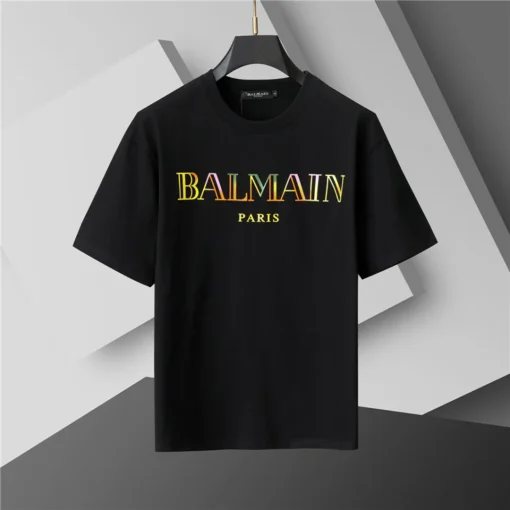 BM Vintage Embroidered T-shirt in Black - bal0000004 - Image 2