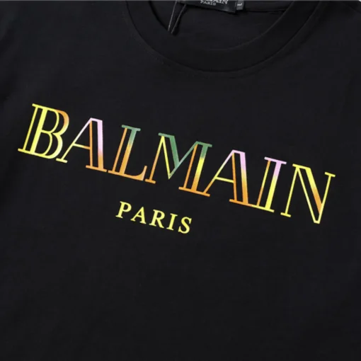 BM Vintage Embroidered T-shirt in Black - bal0000004 - Image 6