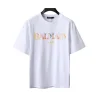 BM Vintage Embroidered T-shirt in White - bal0000005