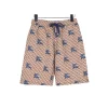 BUR All-Over Monogram Knight Print Shorts in Brown - 371 – bbr0000371