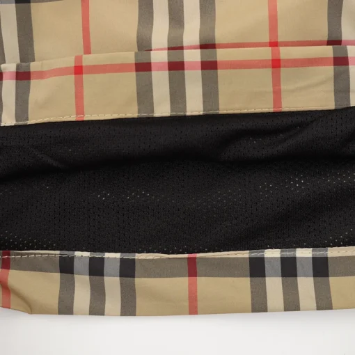 BUR Vintage Check Logo Panel Shorts - 376 - bbr0000376 - Image 7