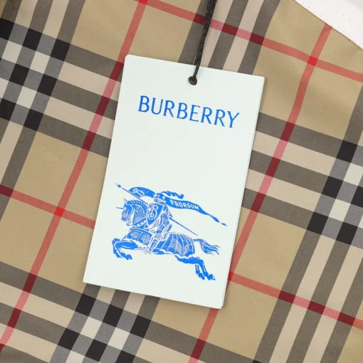 BUR Vintage Check Logo Panel Shorts - 376 - bbr0000376 - Image 8
