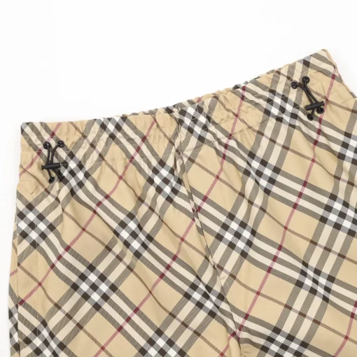 BUR Archive Check Knight Motif Shorts in Yellow - 378 - bbr0000378 - Image 7