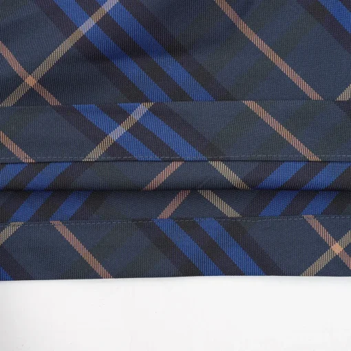 BUR Archive Check Knight Motif Shorts in Navy - 379 - bbr0000379 - Image 8