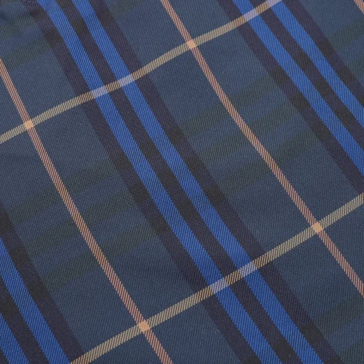 BUR Archive Check Knight Motif Shorts in Navy - 379 - bbr0000379 - Image 10