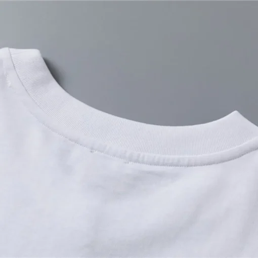 BUR Check Label T-Shirt in White - 384 - bbr0000384 - Image 7