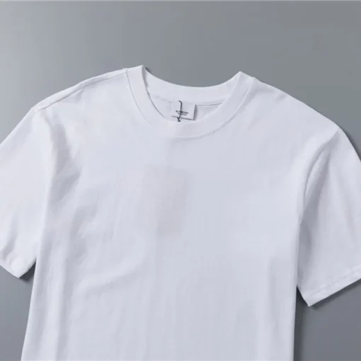 BUR Check Label T-Shirt in White - 384 - bbr0000384 - Image 11