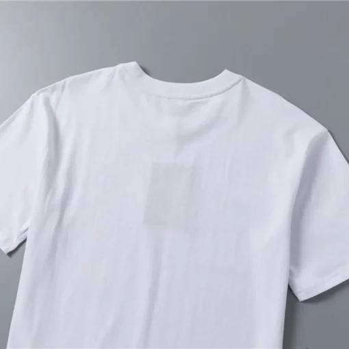BUR Check Label T-Shirt in White - 384 - bbr0000384 - Image 12