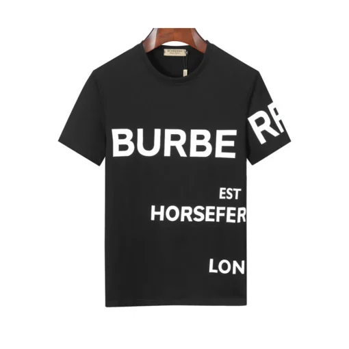 BUR Horseferry T-Shirt in Black - 391 - bbr0000391