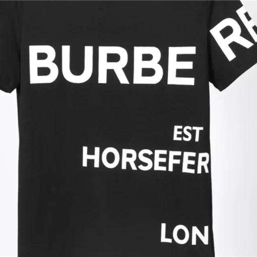 BUR Horseferry T-Shirt in Black - 391 - bbr0000391 - Image 9