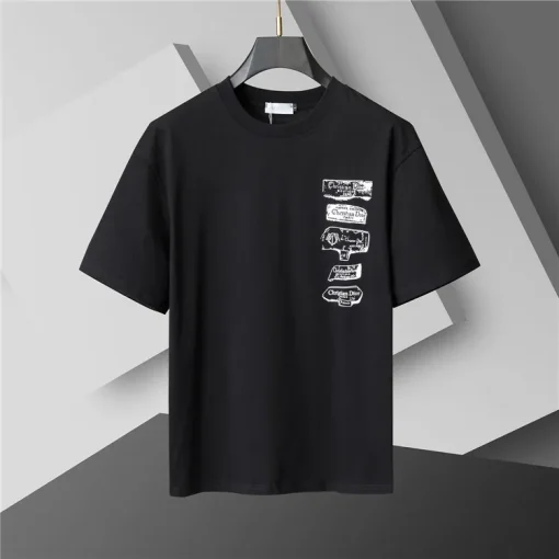 DO Archives Labels T-Shirt in Black - d0000286 - Image 3