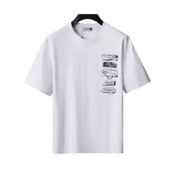 DO Archives Labels T-Shirt in White - d0000287