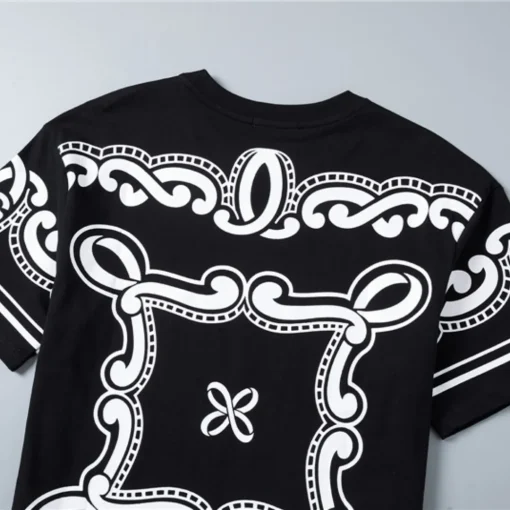 D&G Bandanna Print T-shirt in Black - 105 - dng0000105 - Image 6