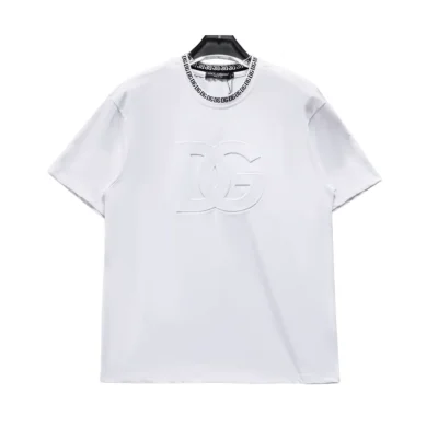 D&G Logo 3D Print T-shirt in White - 107 - dng0000107 - M