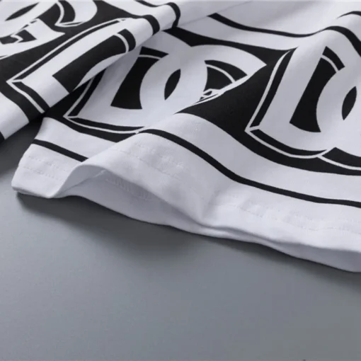 D&G Logo DG Print T-shirt in White - 111 - dng0000111 - Image 8