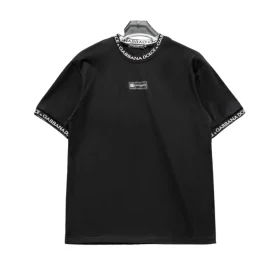 D&G Logo Print T-shirt in Black - 112 - dng0000112