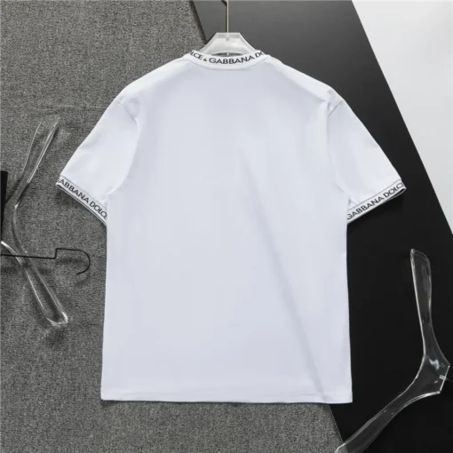 D&G Logo Print T-shirt in White - 114 - dng0000114 - Image 3