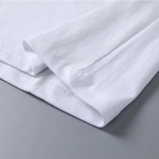 D&G Logo Print T-shirt in White - 115 - dng0000115 - Image 12