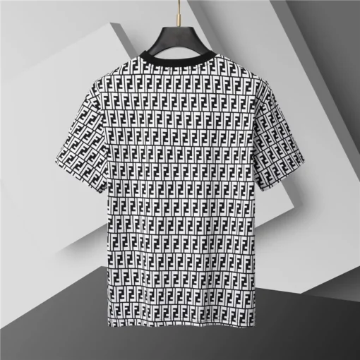FD Diagonal FF Logo T Shirt in White - 79 - fd0000079 - Image 3