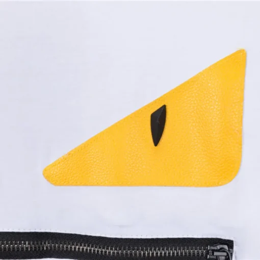 FD Monster T-Shirt With Zipper in White - 83 - fd0000083 - Image 5