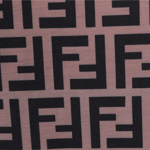 FD FF Logo Print T Shirt in Brown - 84 - fd0000084 - Image 8