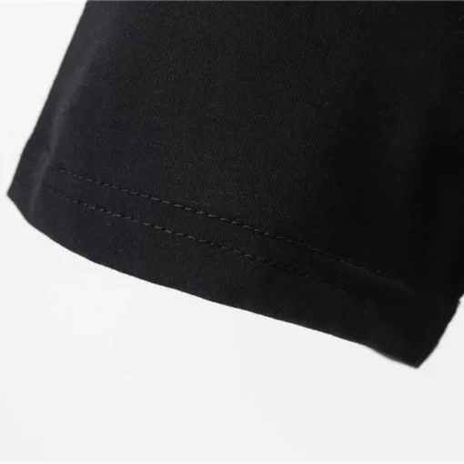 FD Logo Patch Crewneck T-Shirt in Black - 86 - fd0000086 - Image 7