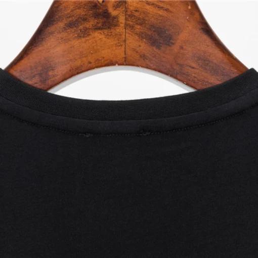 FD Logo Patch Crewneck T-Shirt in Black - 86 - fd0000086 - Image 5