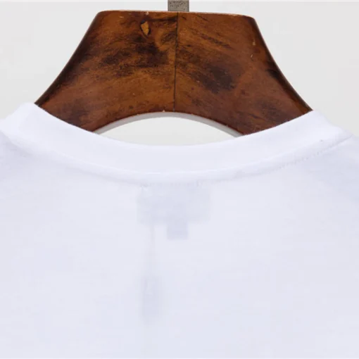 FD Logo Patch Crewneck T-Shirt in White - 87 - fd0000087 - Image 5
